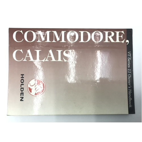 VT HOLDEN COMMODORE CALAIS SERIES TWO USED OWNERS MANUAL NOV 1999