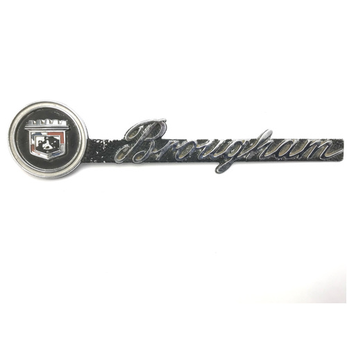HOLDEN BROUGHAM HK HT USED C PILLER BADGE LEFT HAND  7436993