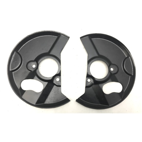 HOLDEN FRONT USED DISC BRAKE DUST PLATE SHEILDS HQ HJ HX HZ AND WB
