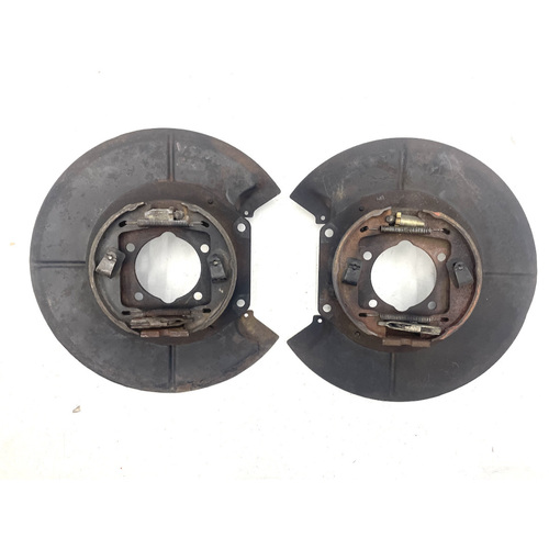HOLDEN COMMODORE USED DISC BRAKE REAR BACKING PLATES VN VG VP VR VS NON IRS