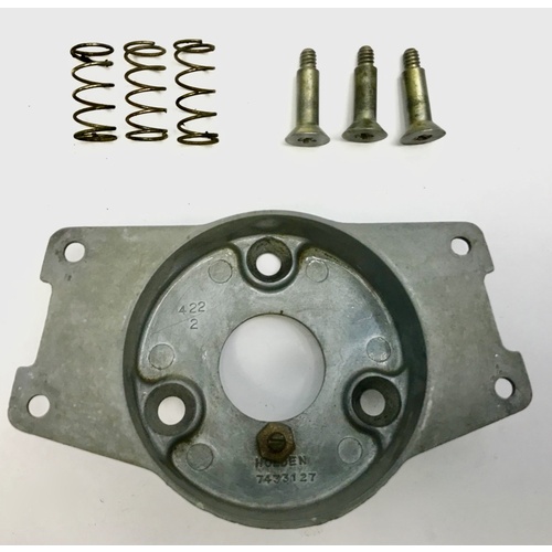 HOLDEN HK HT HG STANDARD STEERING WHEEL HORN PAD BASE PLATE WITH SPRINGS AND SCREWS