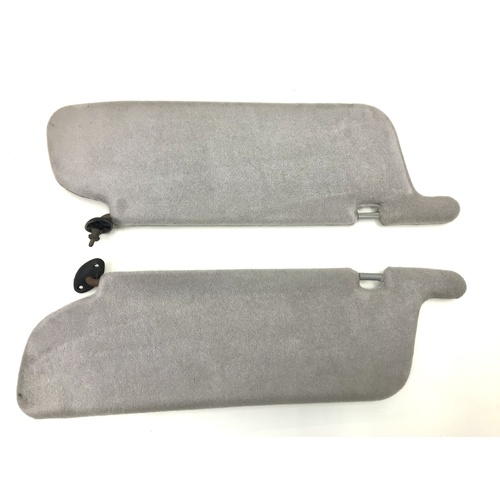 HOLDEN VK VL CALAIS COMMODORE USED INTERIOR SUNVISORS GREY COLOUR
