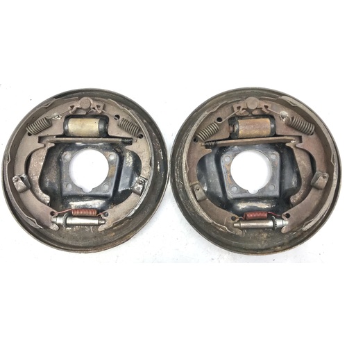 HOLDEN HK HT HG USED REAR DRUM BRAKE BACKING PLATES KINGSWOOD PREMIER MONARO BROUGHAM