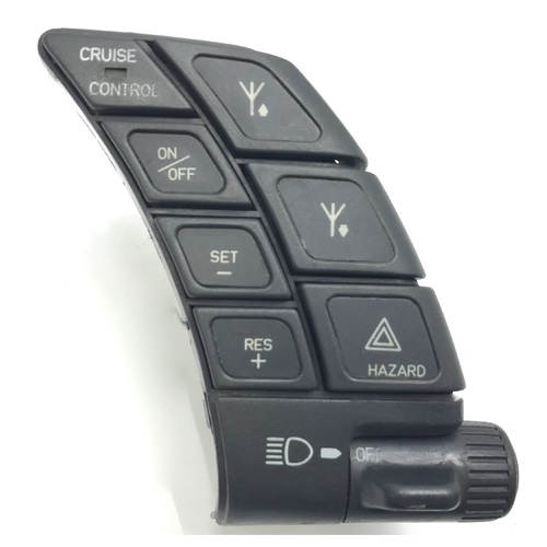 VN HOLDEN CALAIS USED CRUISE CONTROL HEADLIGHT AND ELECTRIC AERIAL BINNACLE SWITCH 
