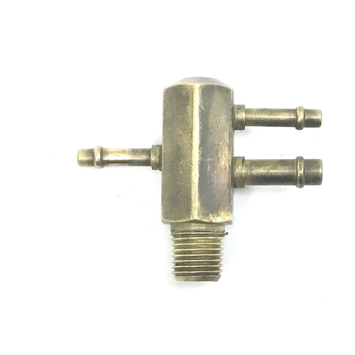HOLDEN COMMODORE 6 USED AFTERMARKET BRASS INLET MANIFOLD 3 PORT VACCUM FITTING