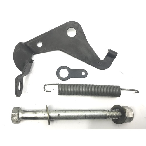 HOLDEN HX HZ WB USED BRAKE PEDAL RETURN SPRING ,EYELET,BOLT AND BRAKE SWITCH BRACKET