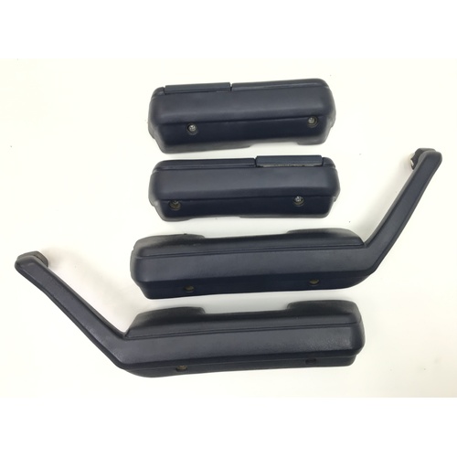 HOLDEN COMMODORE VB VC VH VK VL DARK BLUE ARMREST SET GENUINE SECONDHAND